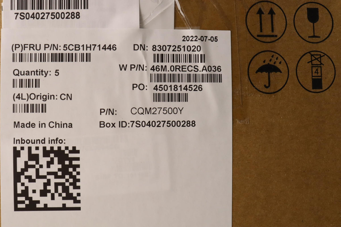 Lenovo Cover Upper Case Asmsws W 82R9 - 5CB1H71446