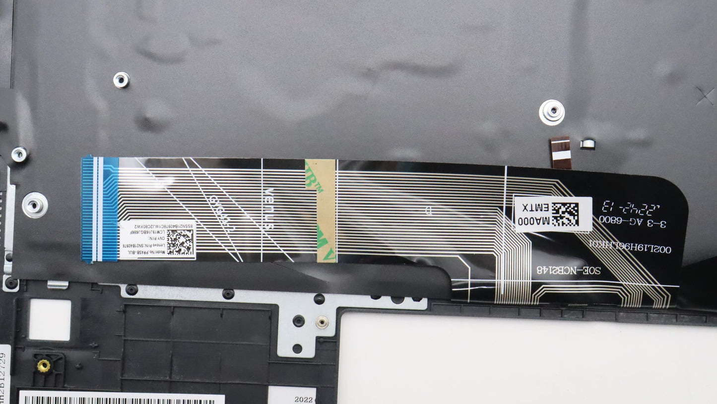 Lenovo Cover Upper Case Asmbul W 82R9 - 5CB1H71449