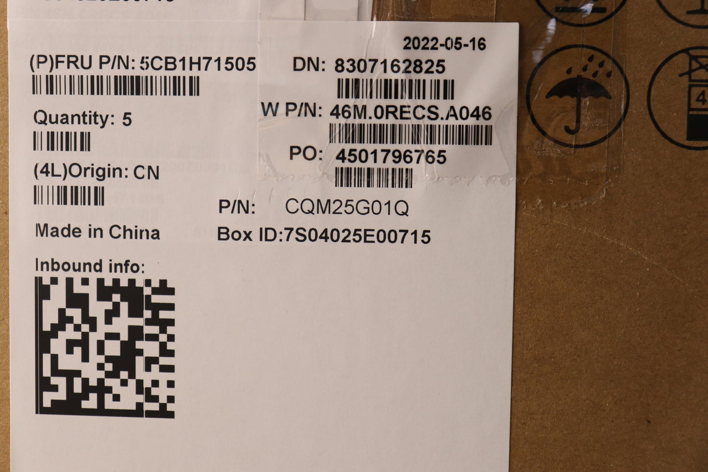 Lenovo Cover Upper Case Asmspa W 82R9 - 5CB1H71505