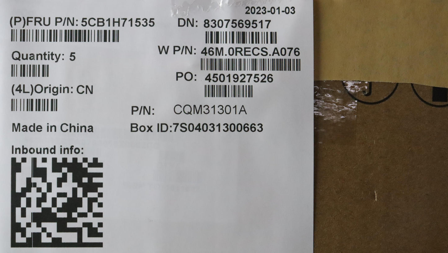 Lenovo Cover Upper Case Asmuke W 82R9 - 5CB1H71535
