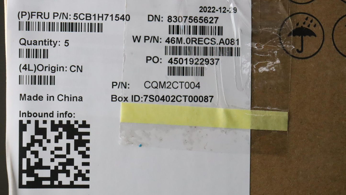 Lenovo Cover Upper Case Asmpor W 82R9 - 5CB1H71540