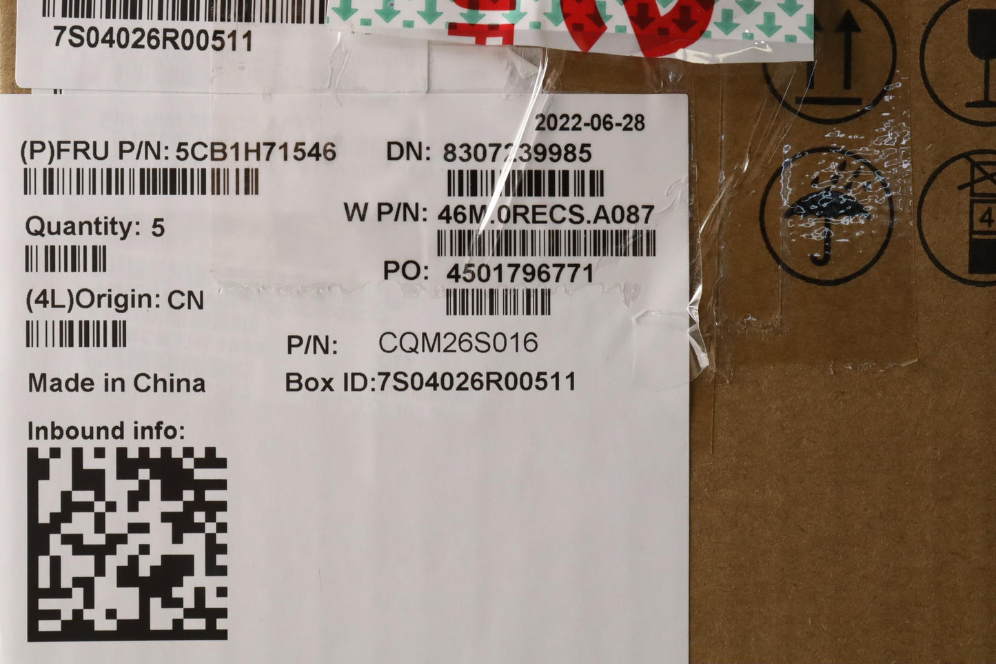 Lenovo Cover Upper Case Asmfra W 82R9 - 5CB1H71546