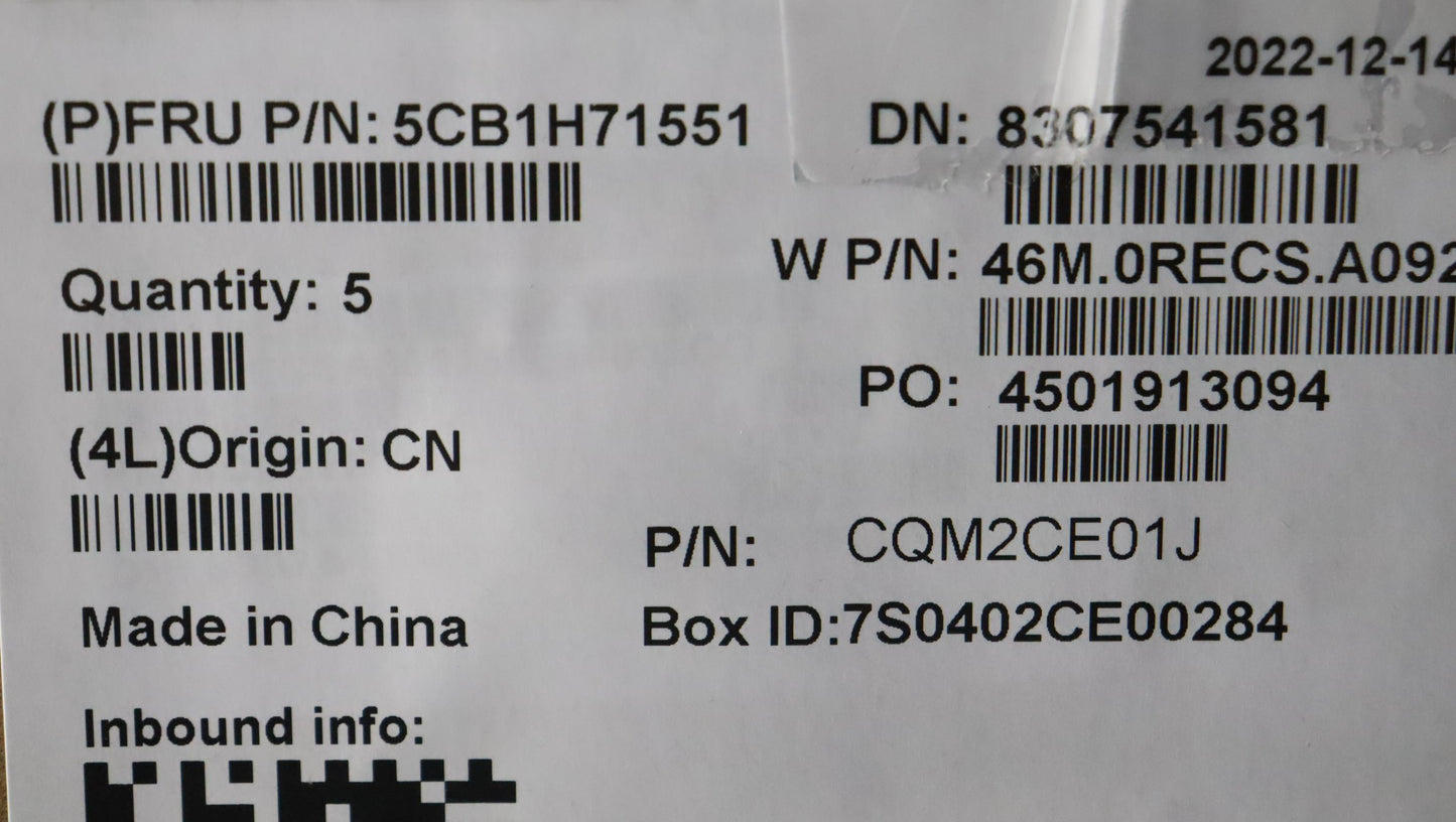 Lenovo Cover Upper Case Asmgre W 82R9 - 5CB1H71551