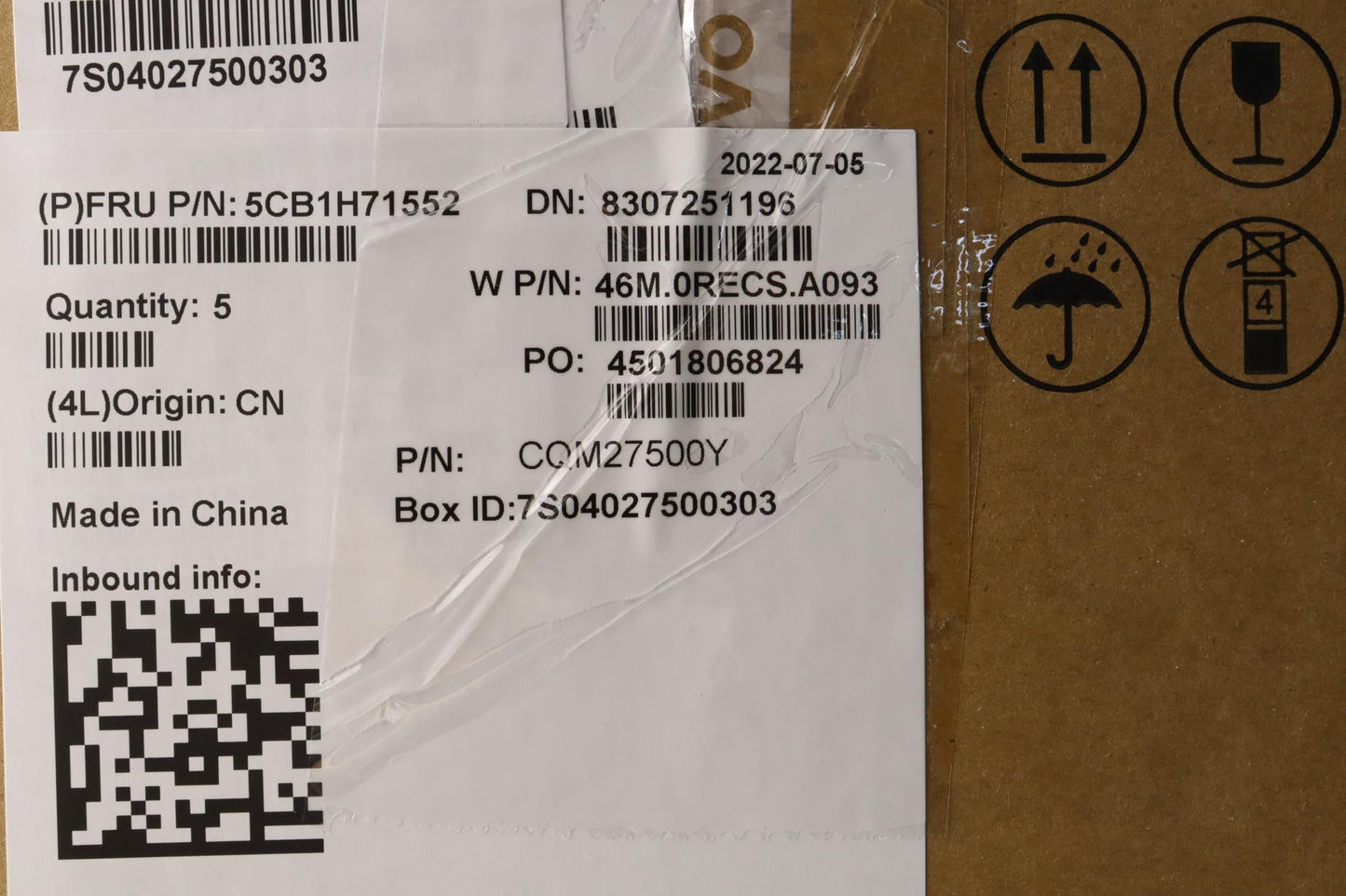Lenovo Cover Upper Case Asmhbw W 82R9 - 5CB1H71552