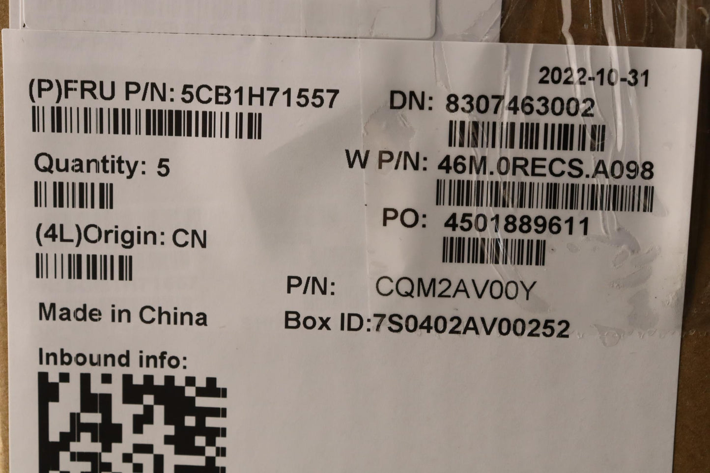 Lenovo Cover Upper Case Asmslv W 82R9 - 5CB1H71557