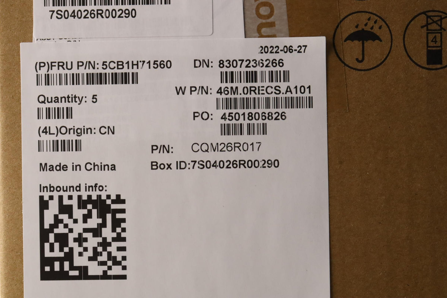 Lenovo Cover Upper Case Asmczeslk W82 - 5CB1H71560