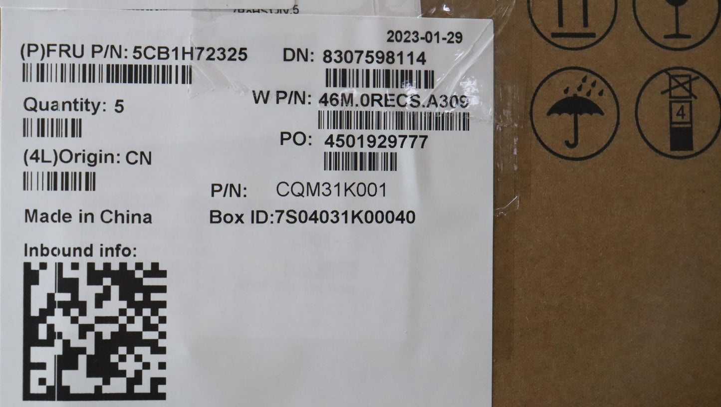 Lenovo Cover Upper Case Asmpor W 82R9 - 5CB1H72325