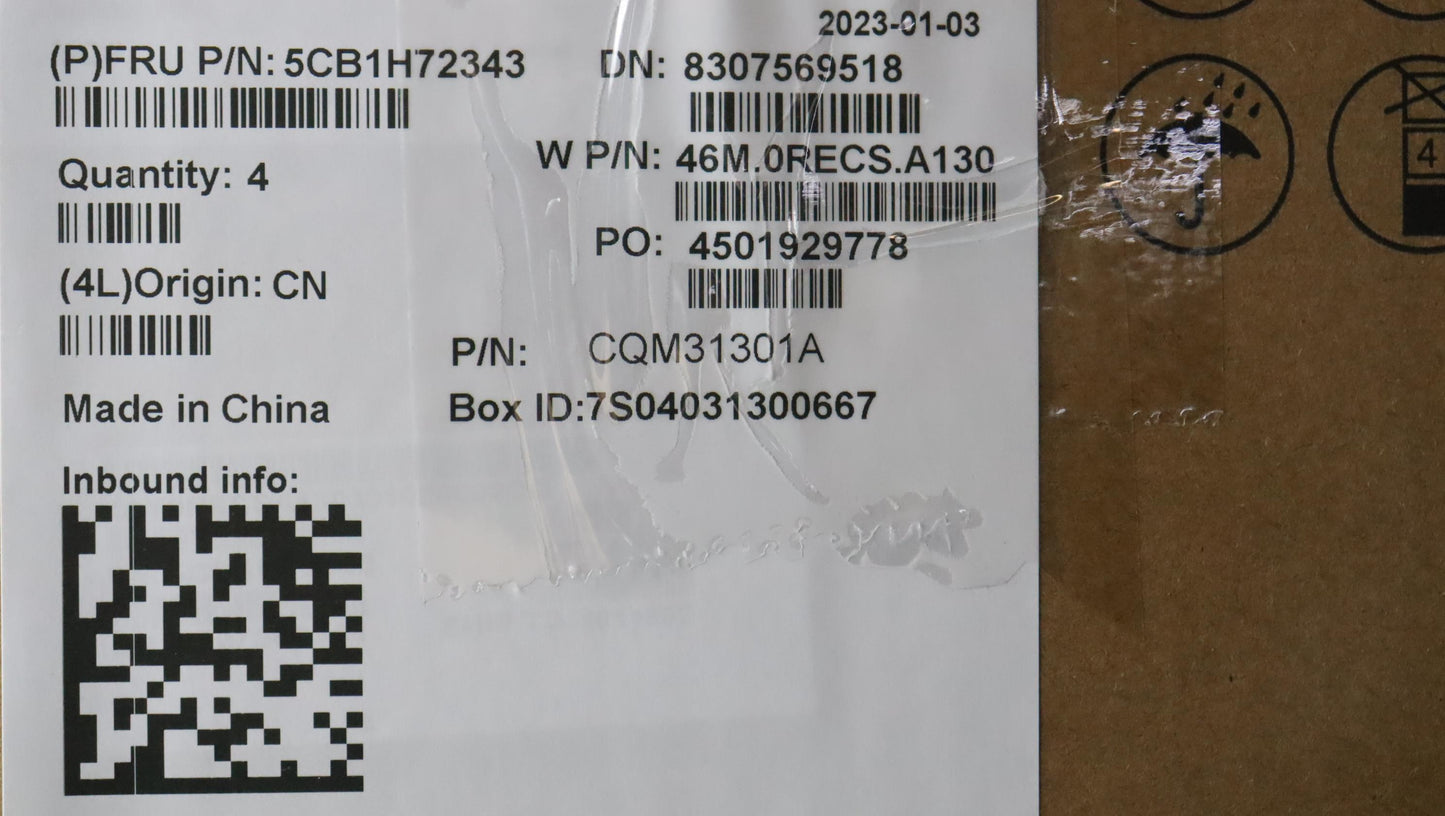 Lenovo Cover Upper Case Asmeuro Eng W - 5CB1H72343