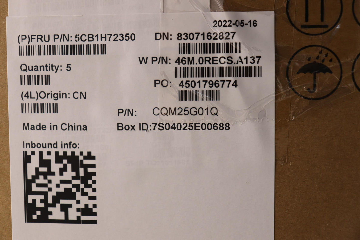 Lenovo Cover Upper Case Asmeng W 82R9 - 5CB1H72350