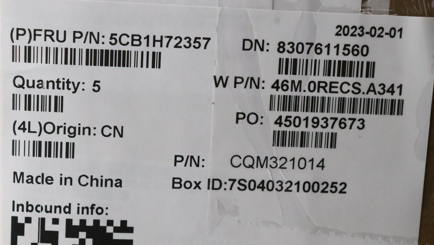 Lenovo Cover Upper Case Asmpor W 82R9 - 5CB1H72357