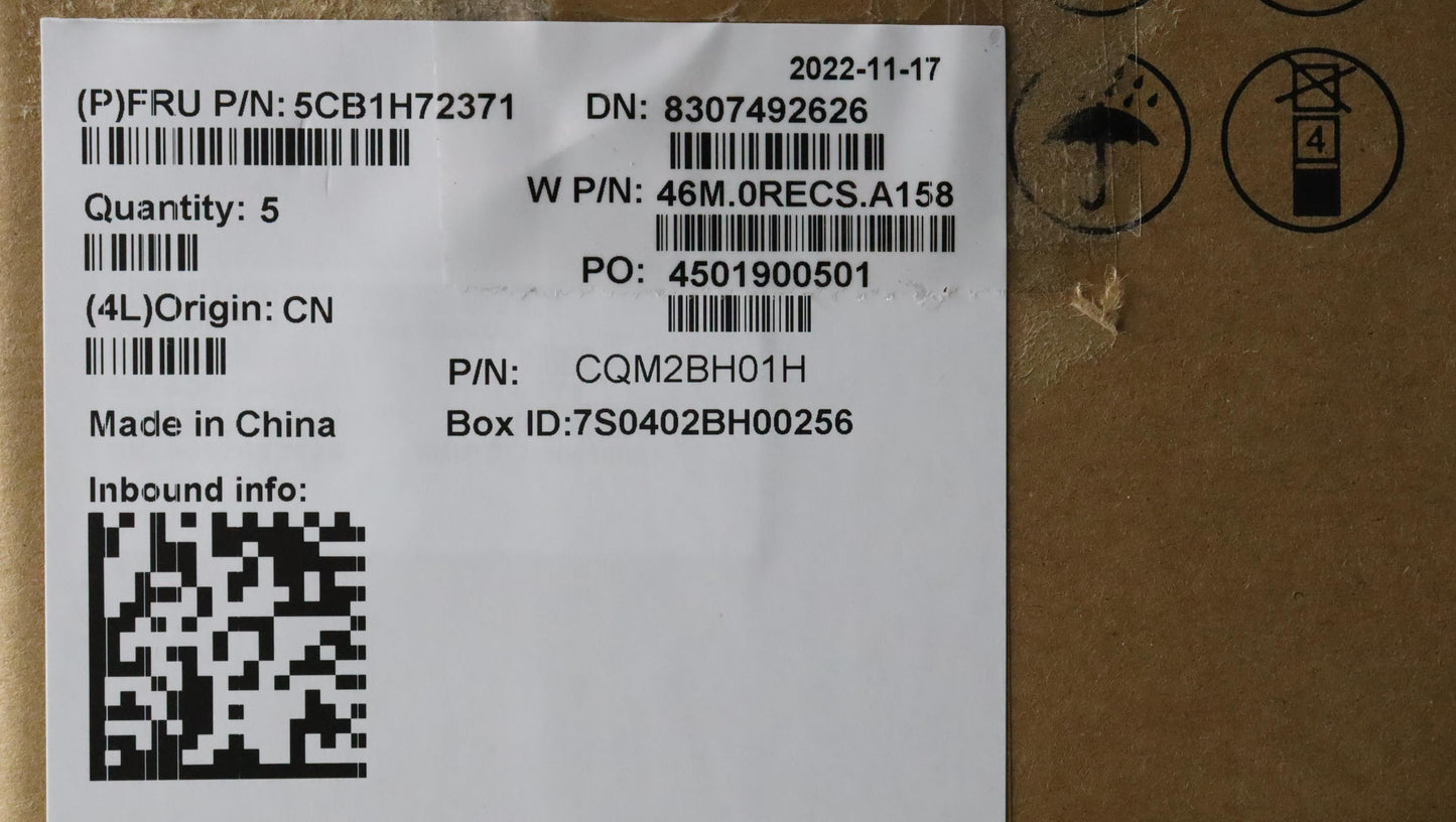 Lenovo Cover Upper Case Asmnordic W 8 - 5CB1H72371