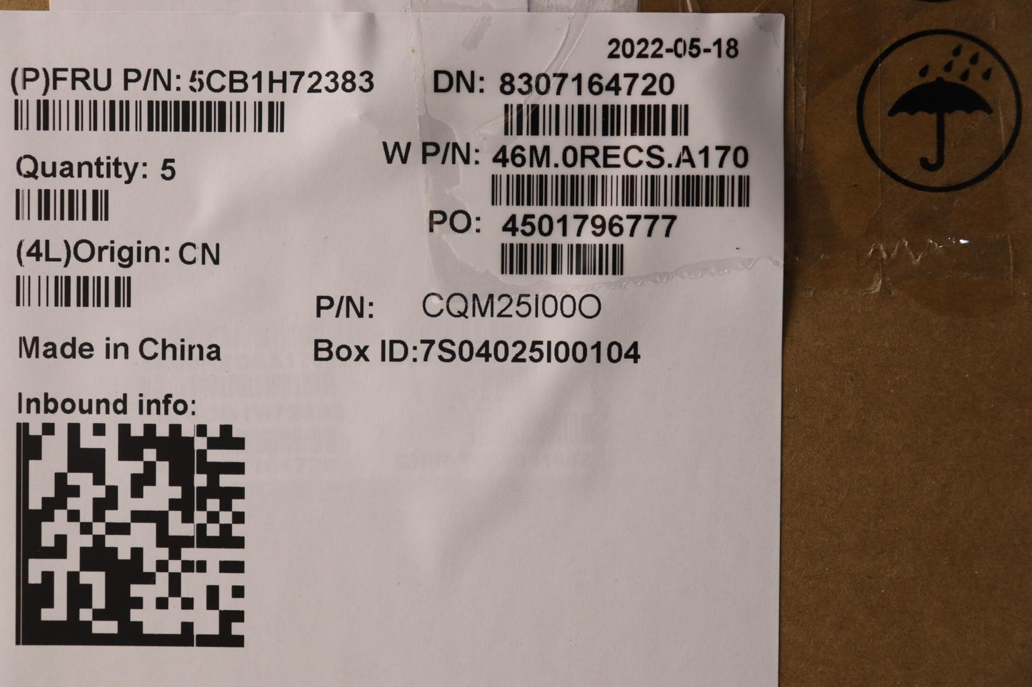 Lenovo Cover Upper Case Asmuke W 82R9 - 5CB1H72383