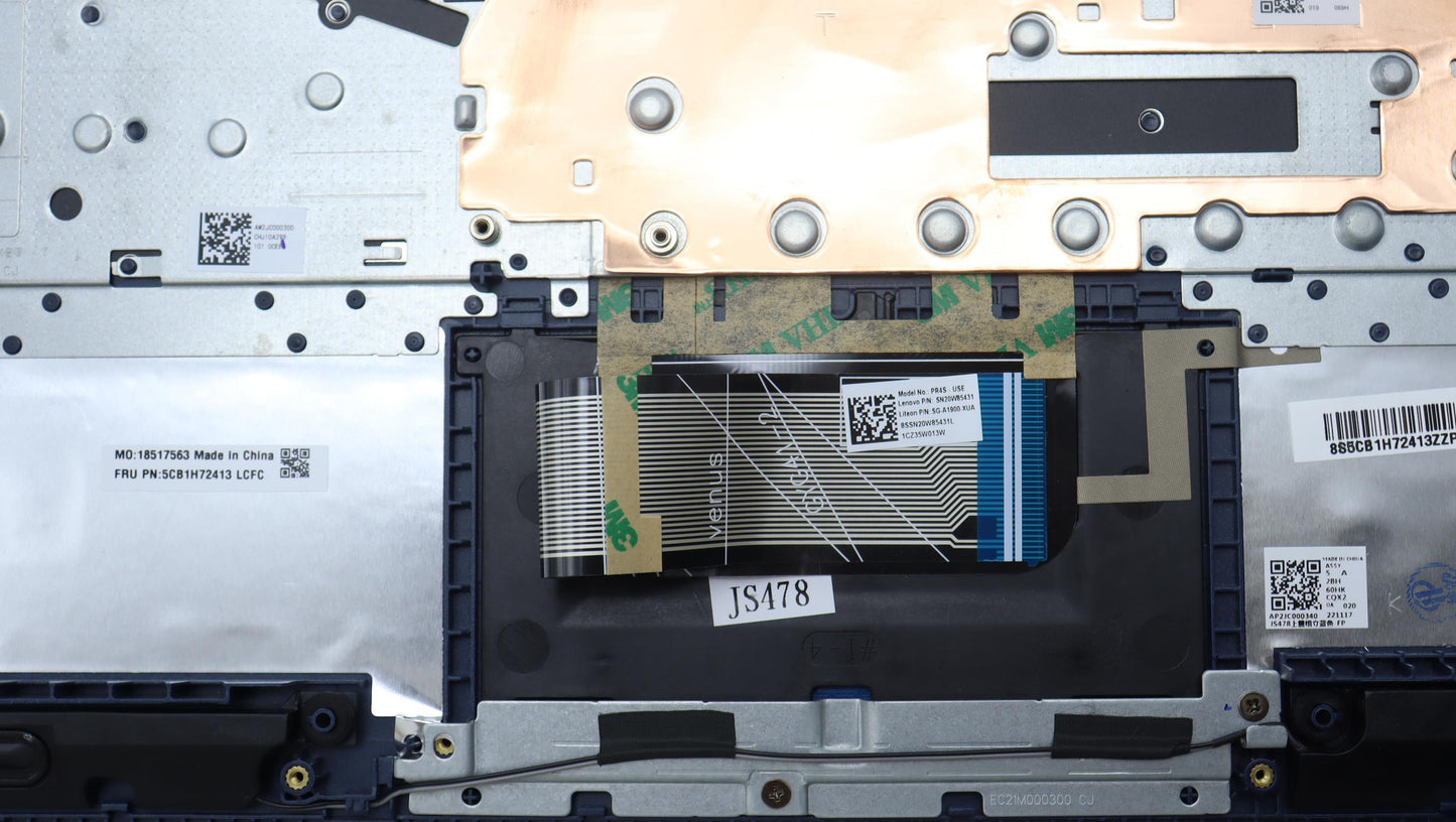 Lenovo Cover Upper Case Assembly Eng - 5CB1H72413