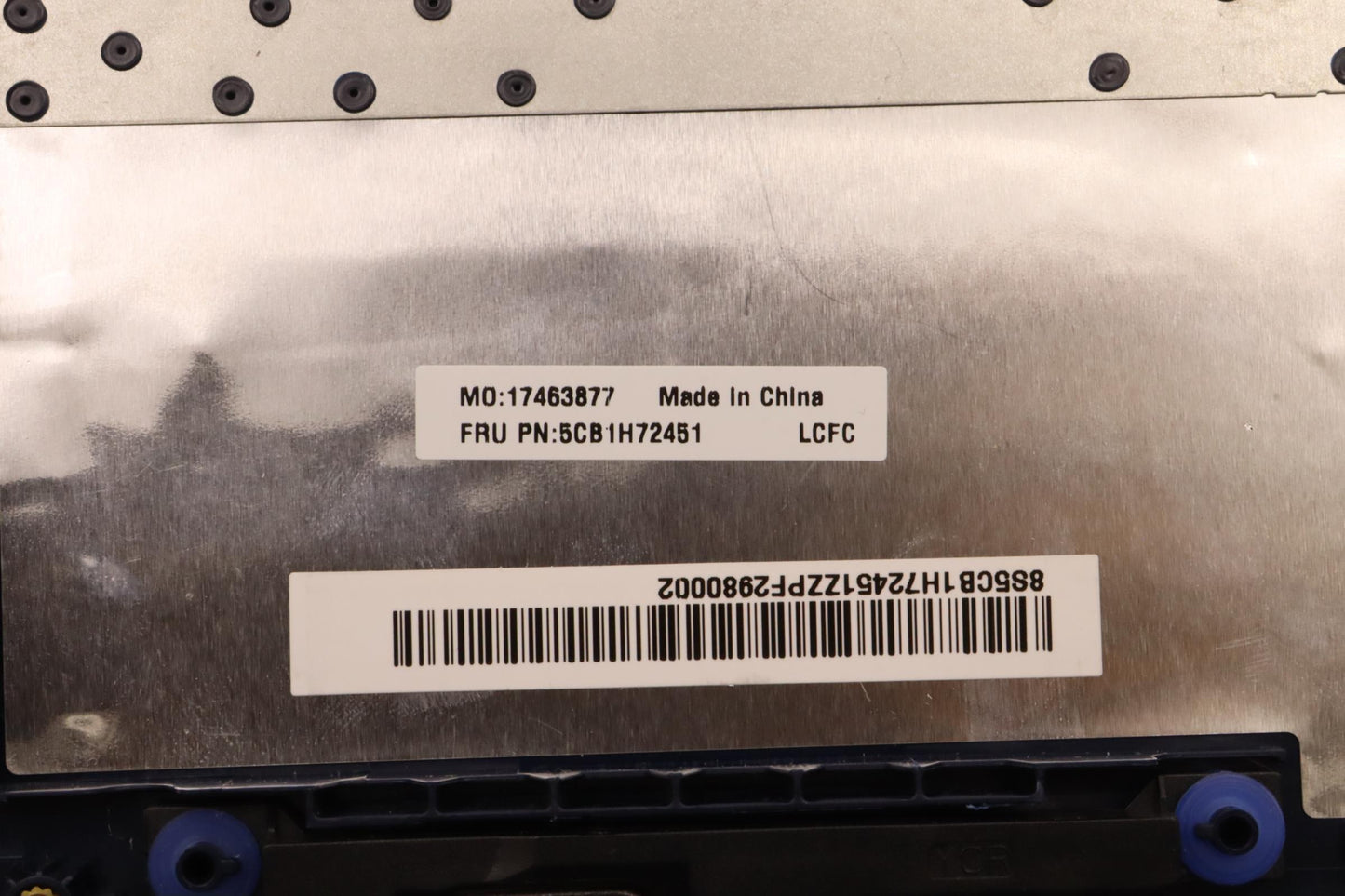 Lenovo Cover Upper Case Assembly Fra - 5CB1H72451