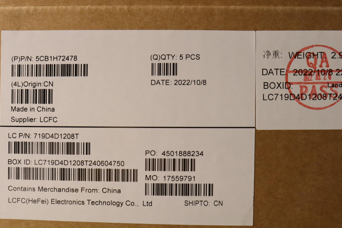 Lenovo Cover Upper Case Assembly Ita - 5CB1H72478
