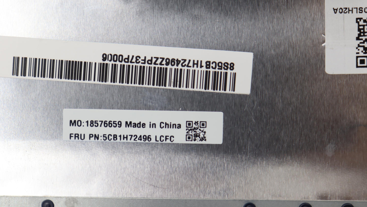 Lenovo Cover Upper Case Assembly Bel - 5CB1H72496