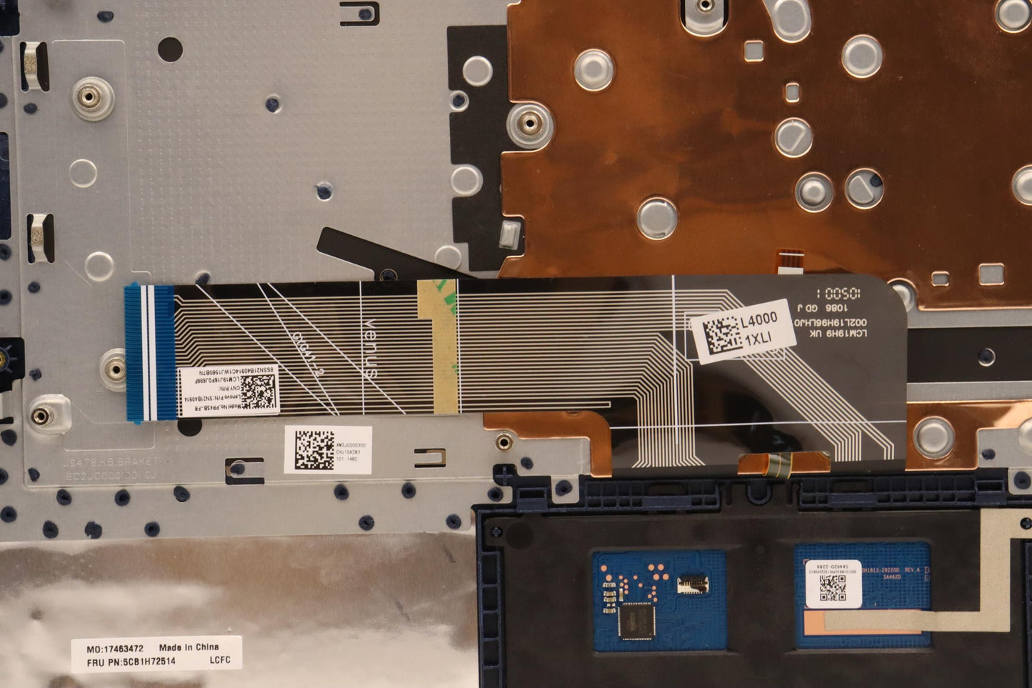 Lenovo Cover Upper Case Assembly Fra - 5CB1H72514