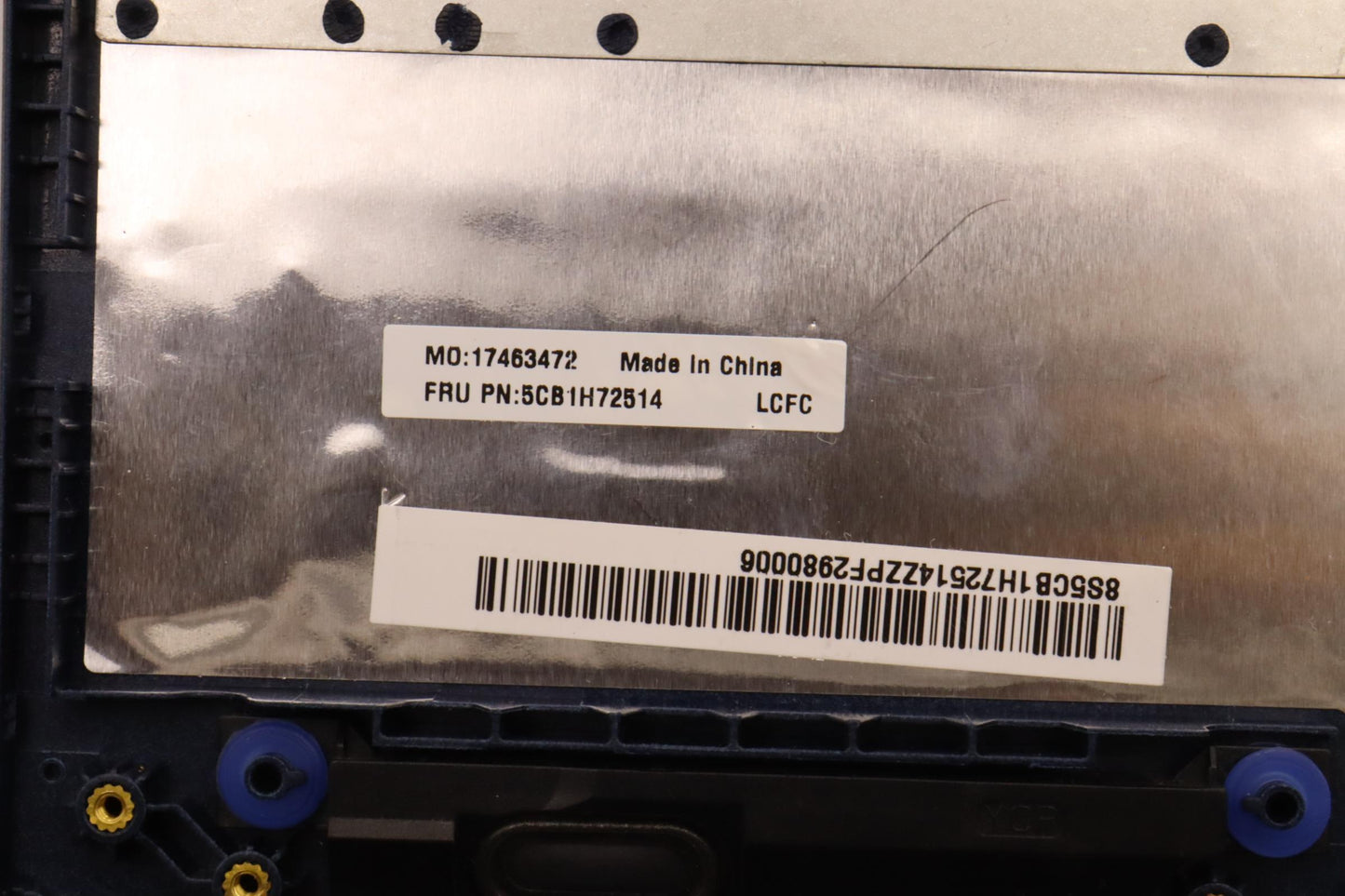 Lenovo Cover Upper Case Assembly Fra - 5CB1H72514