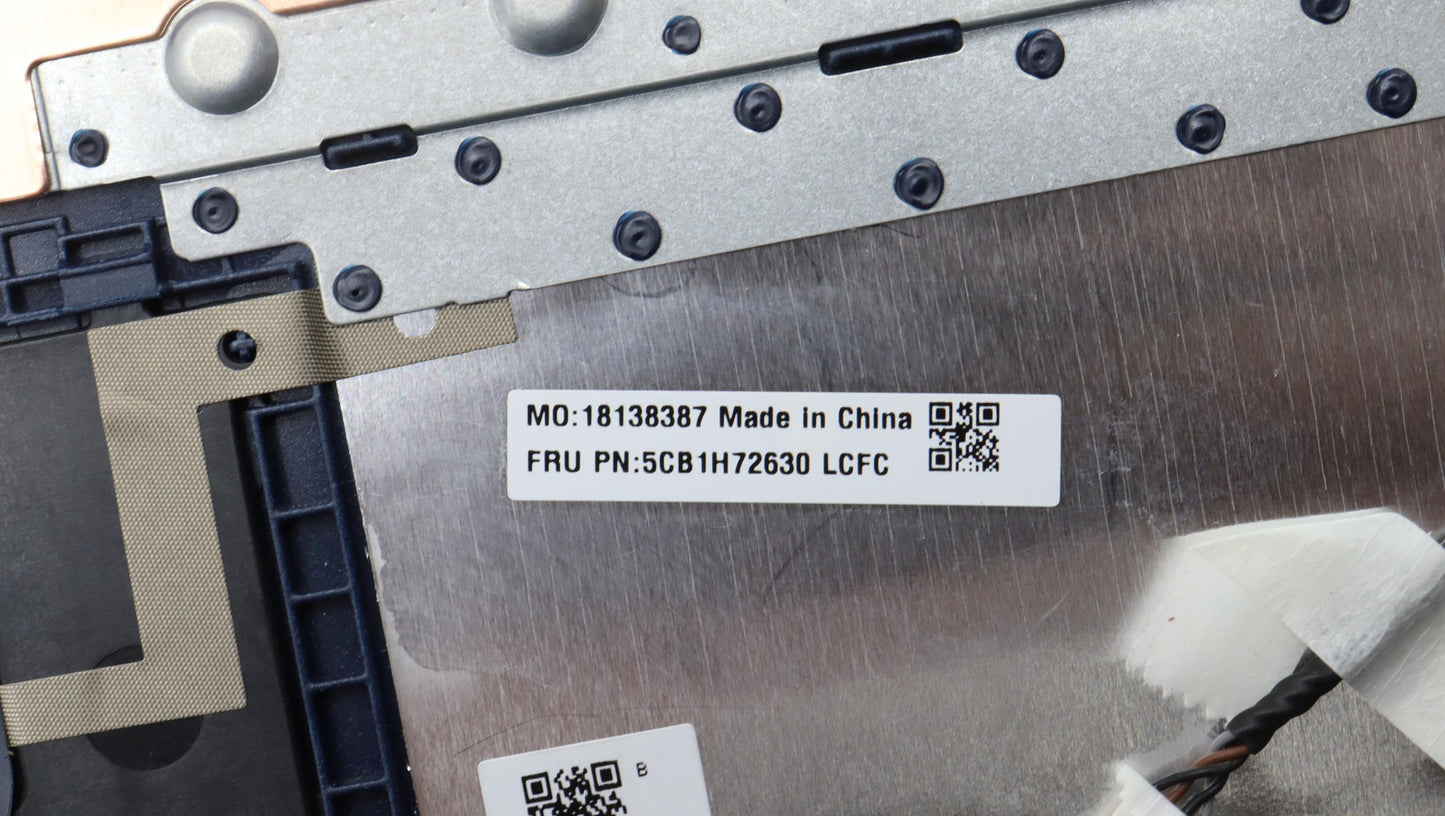 Lenovo Cover Upper Case Assembly Por - 5CB1H72630