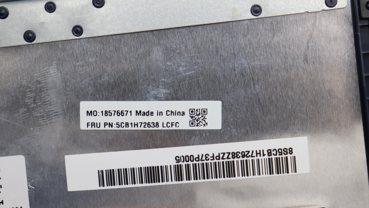Lenovo Cover Upper Case Assembly Uke - 5CB1H72638