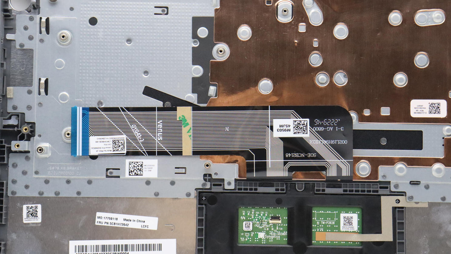 Lenovo Cover Upper Case Assembly Uke - 5CB1H72642