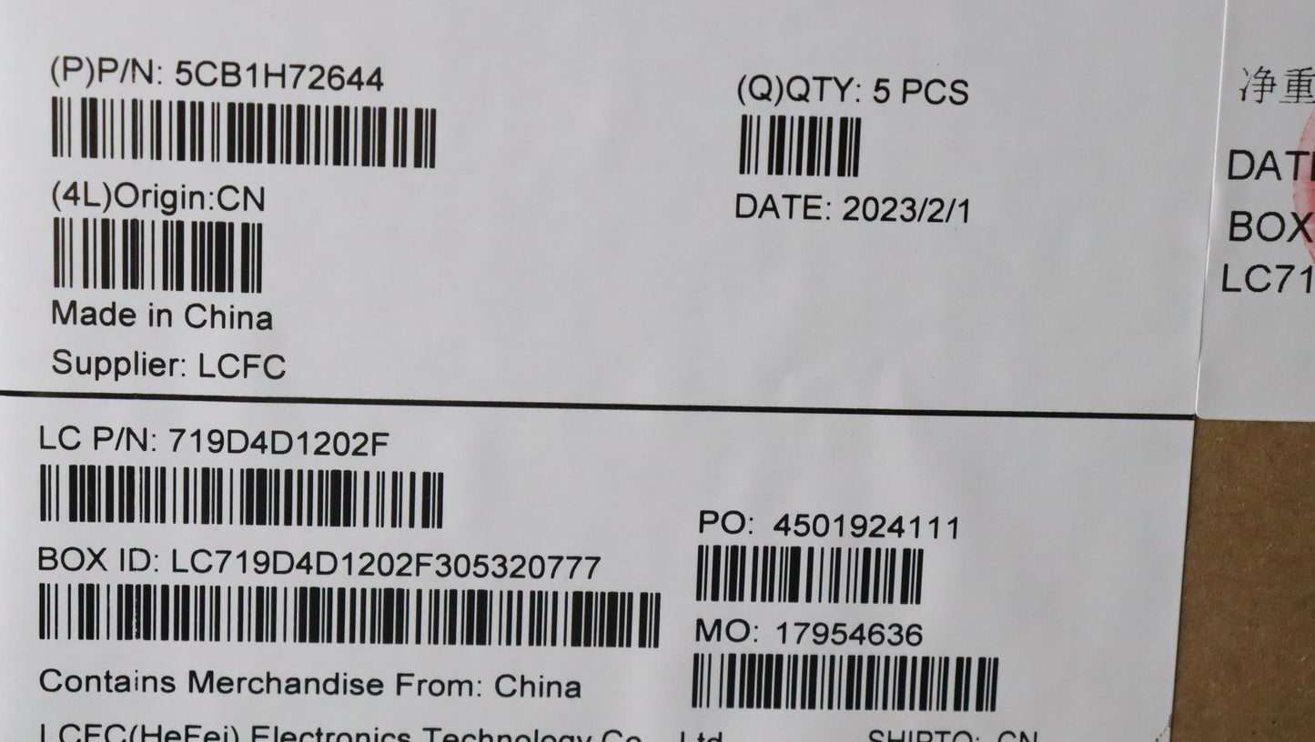 Lenovo Cover Upper Case Assembly Spa - 5CB1H72644