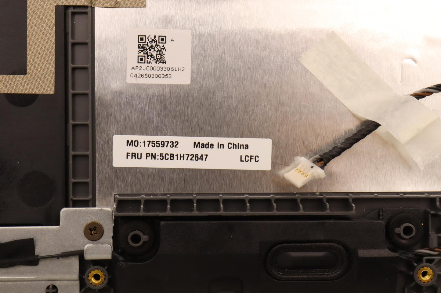 Lenovo Cover Upper Case Assembly Por - 5CB1H72647