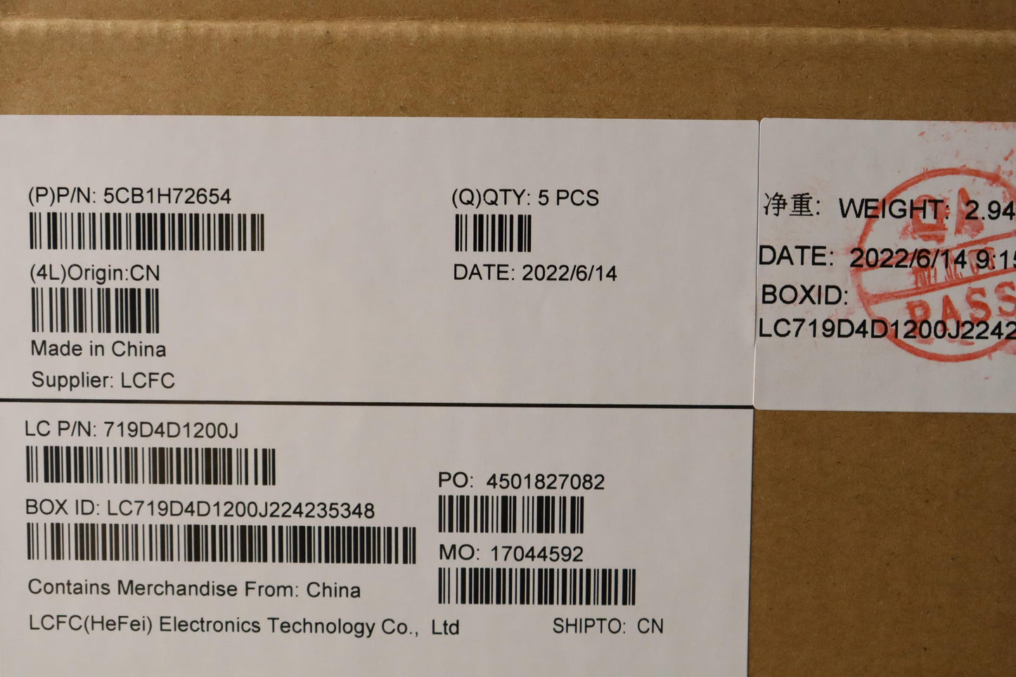 Lenovo Cover Upper Case Assembly Ger - 5CB1H72654
