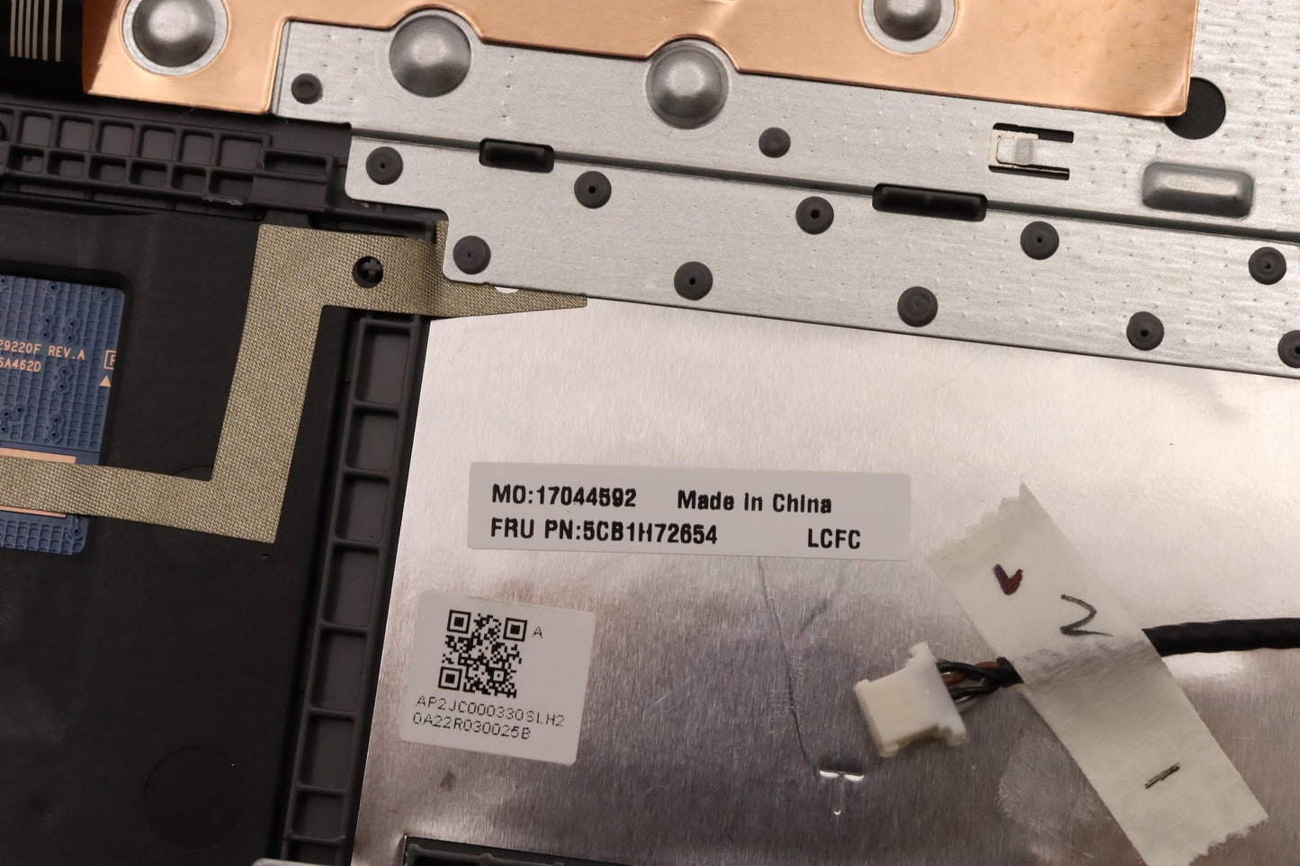 Lenovo Cover Upper Case Assembly Ger - 5CB1H72654