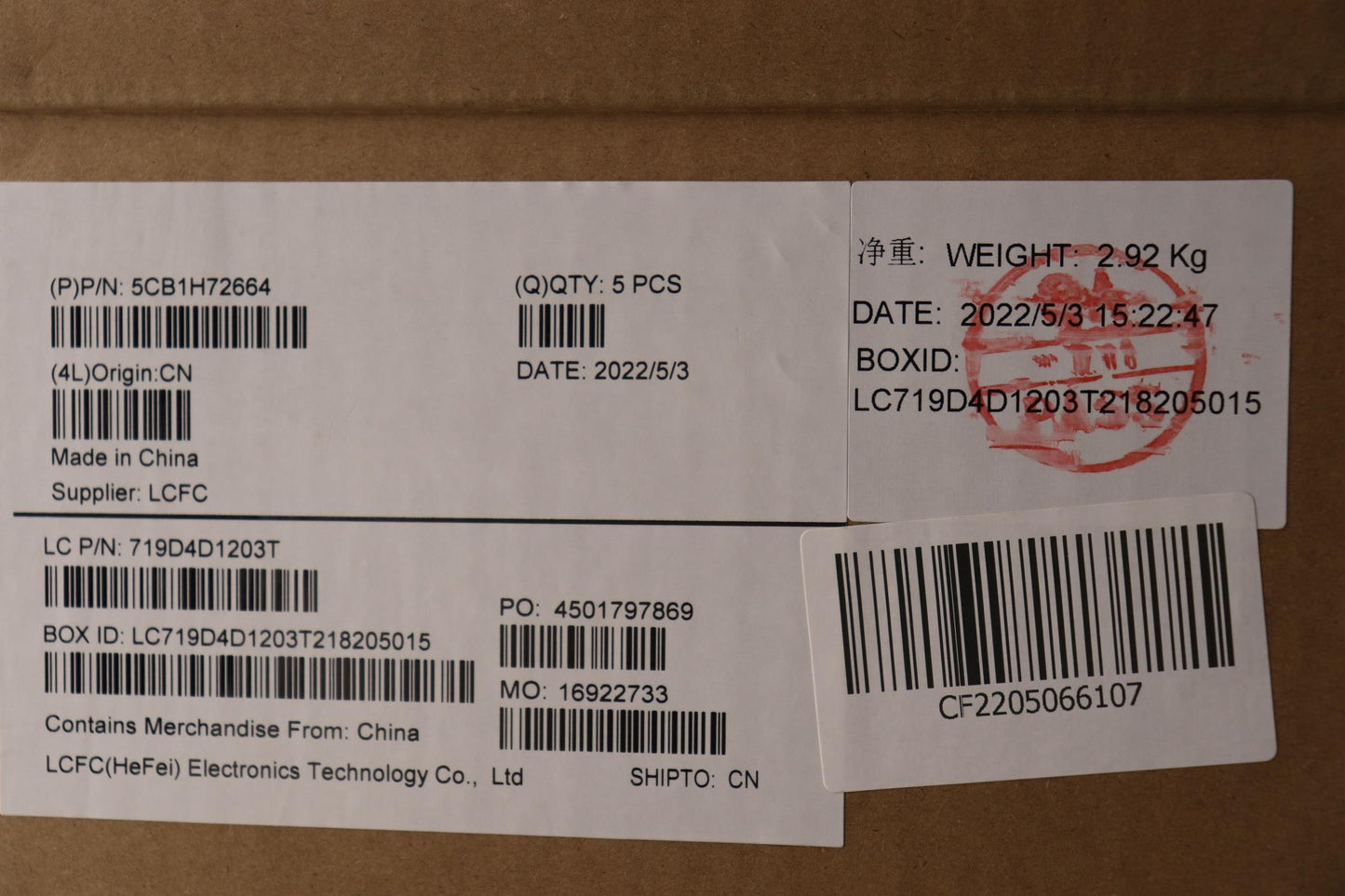 Lenovo Cover Upper Case Assembly Sws - 5CB1H72664