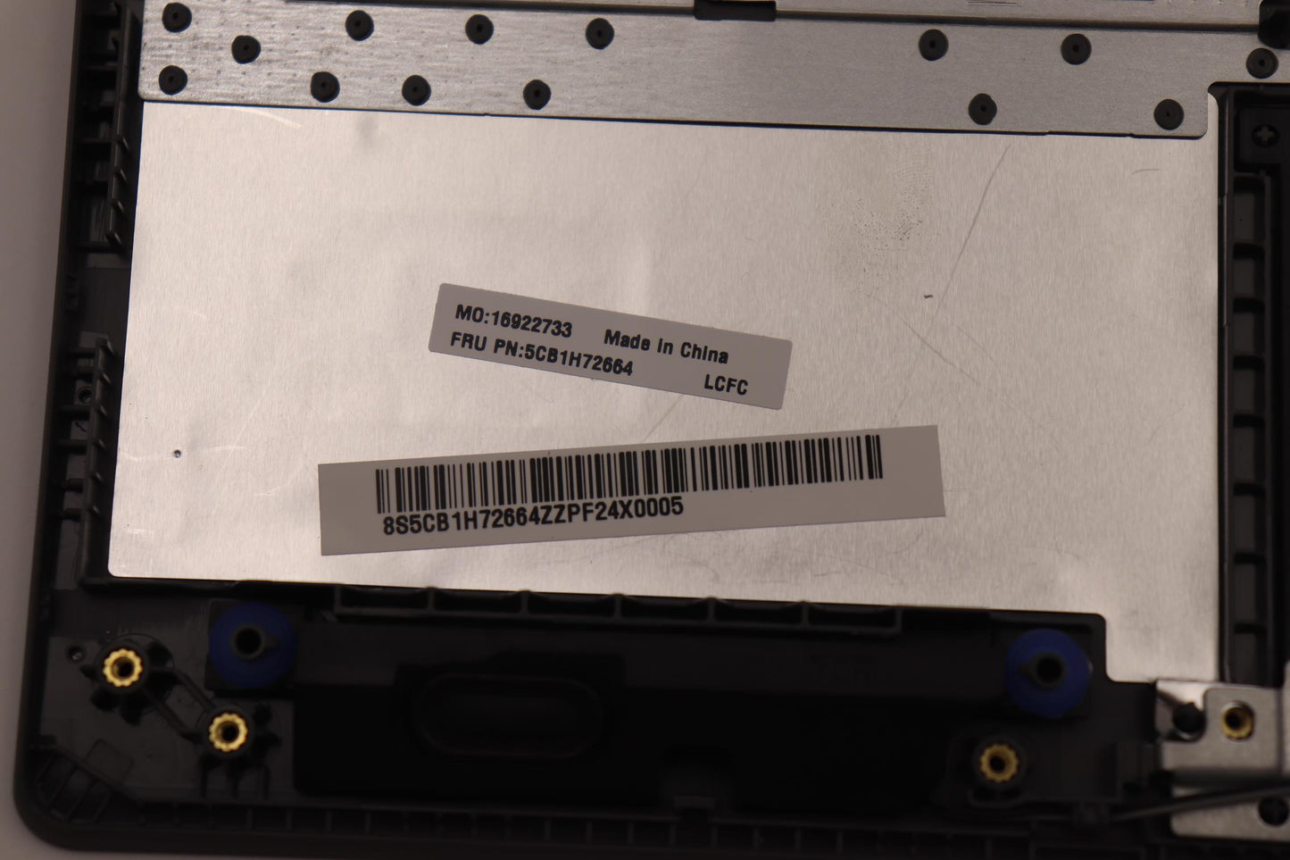 Lenovo Cover Upper Case Assembly Sws - 5CB1H72664