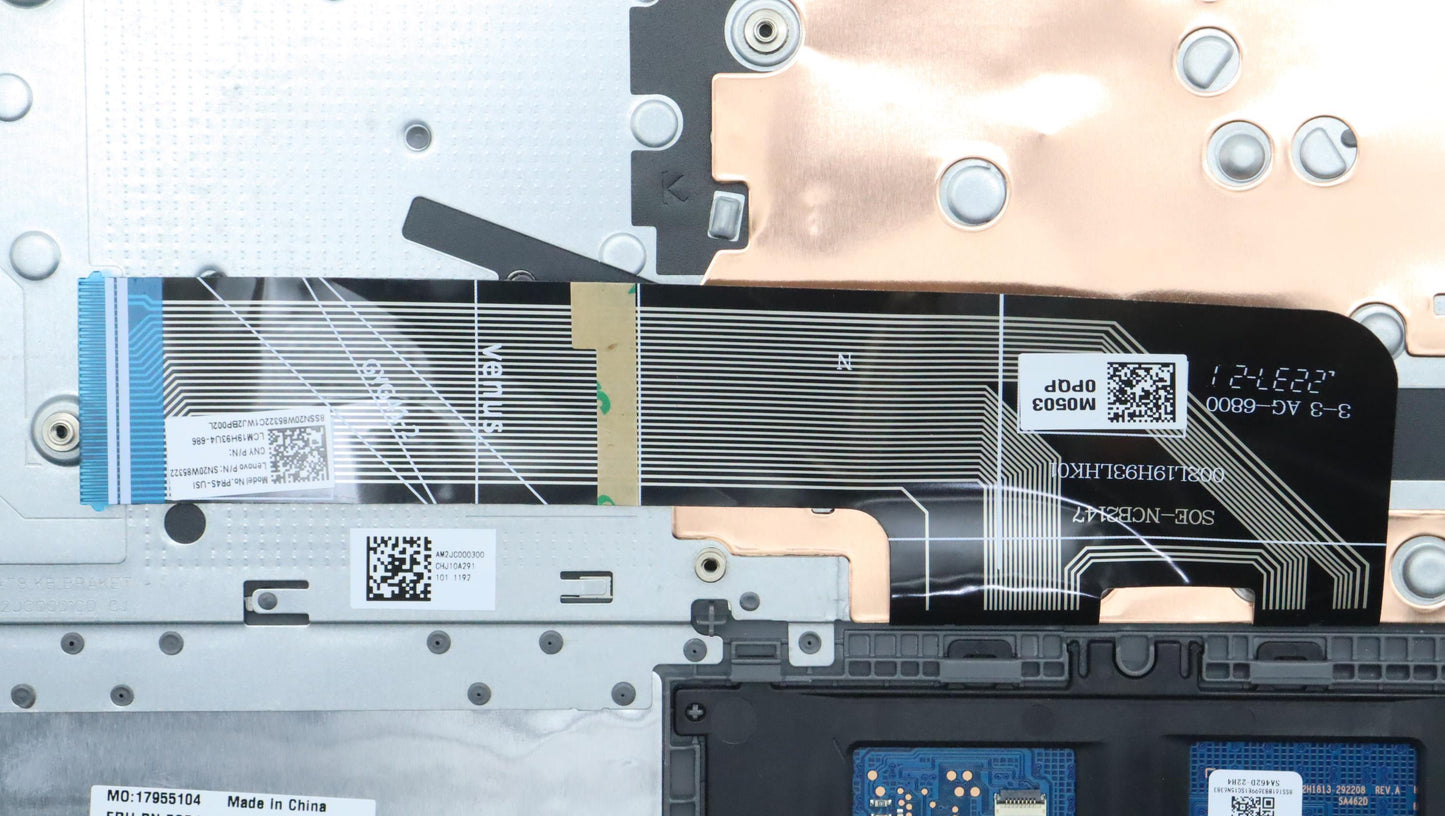 Lenovo Cover Upper Case Assembly Euro - 5CB1H72665