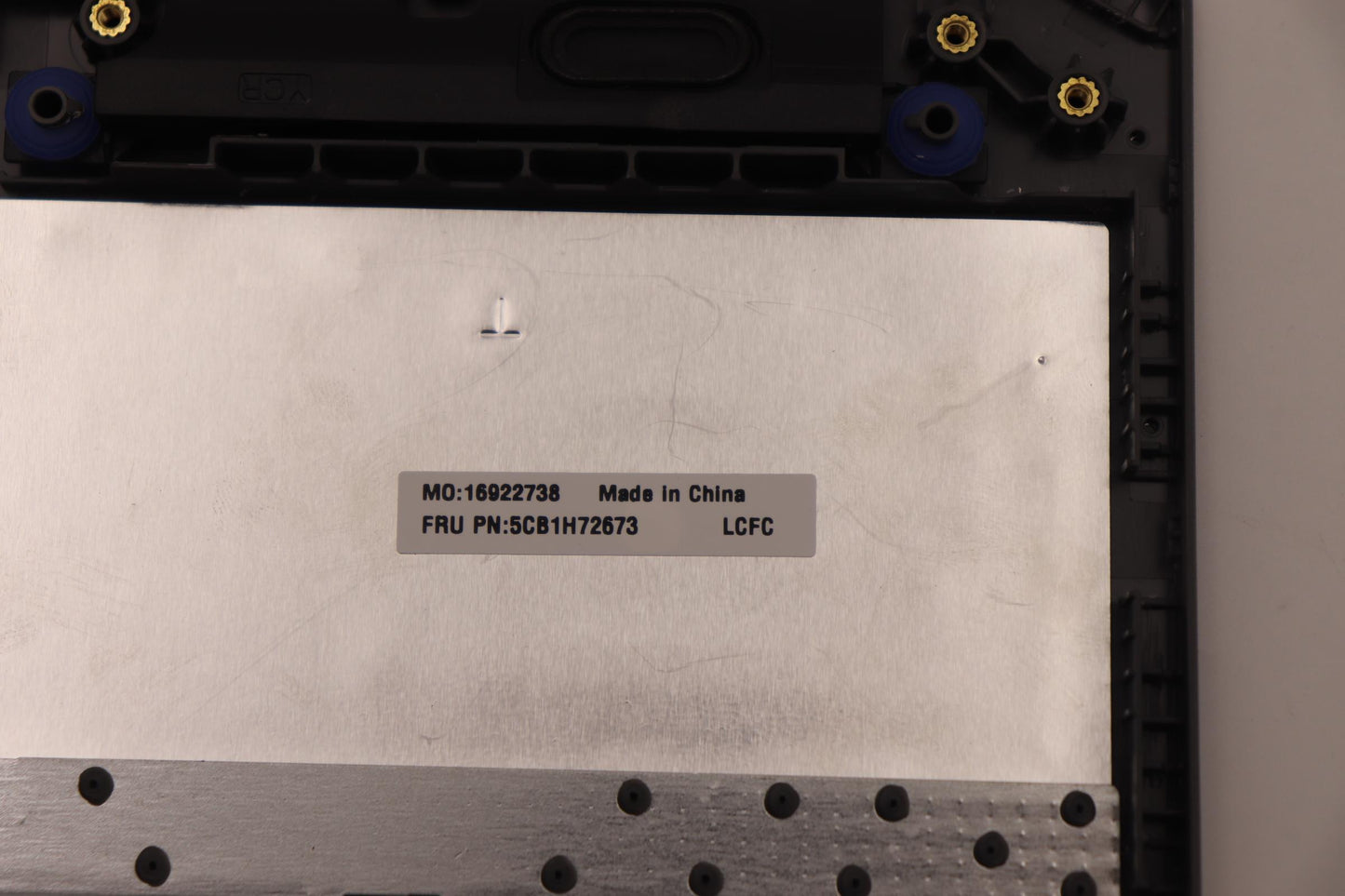 Lenovo Cover Upper Case Assembly Bel - 5CB1H72673