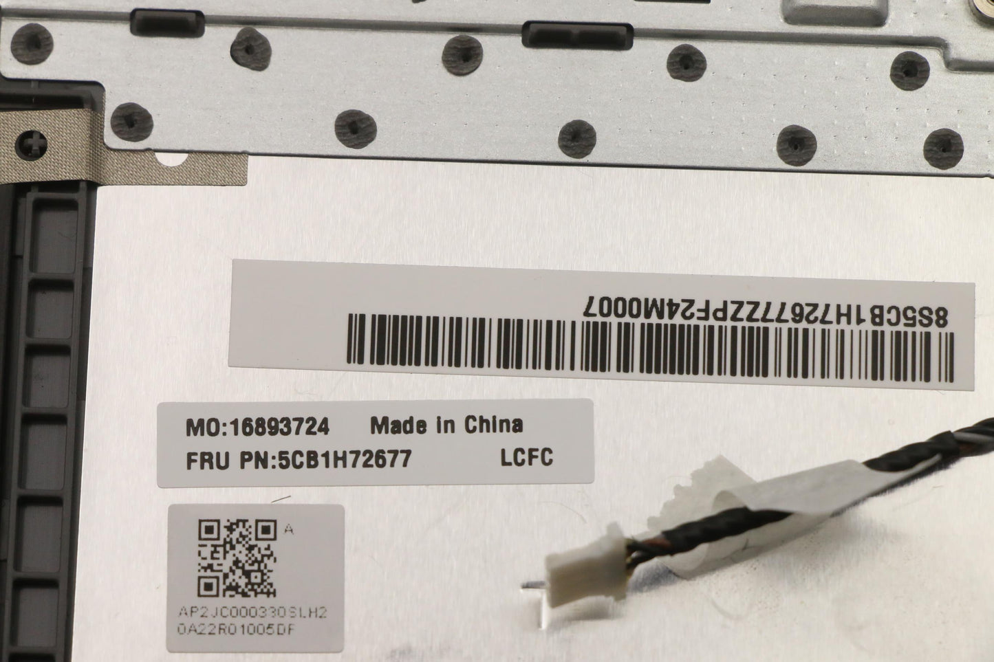 Lenovo Cover Upper Case Assembly Eng - 5CB1H72677