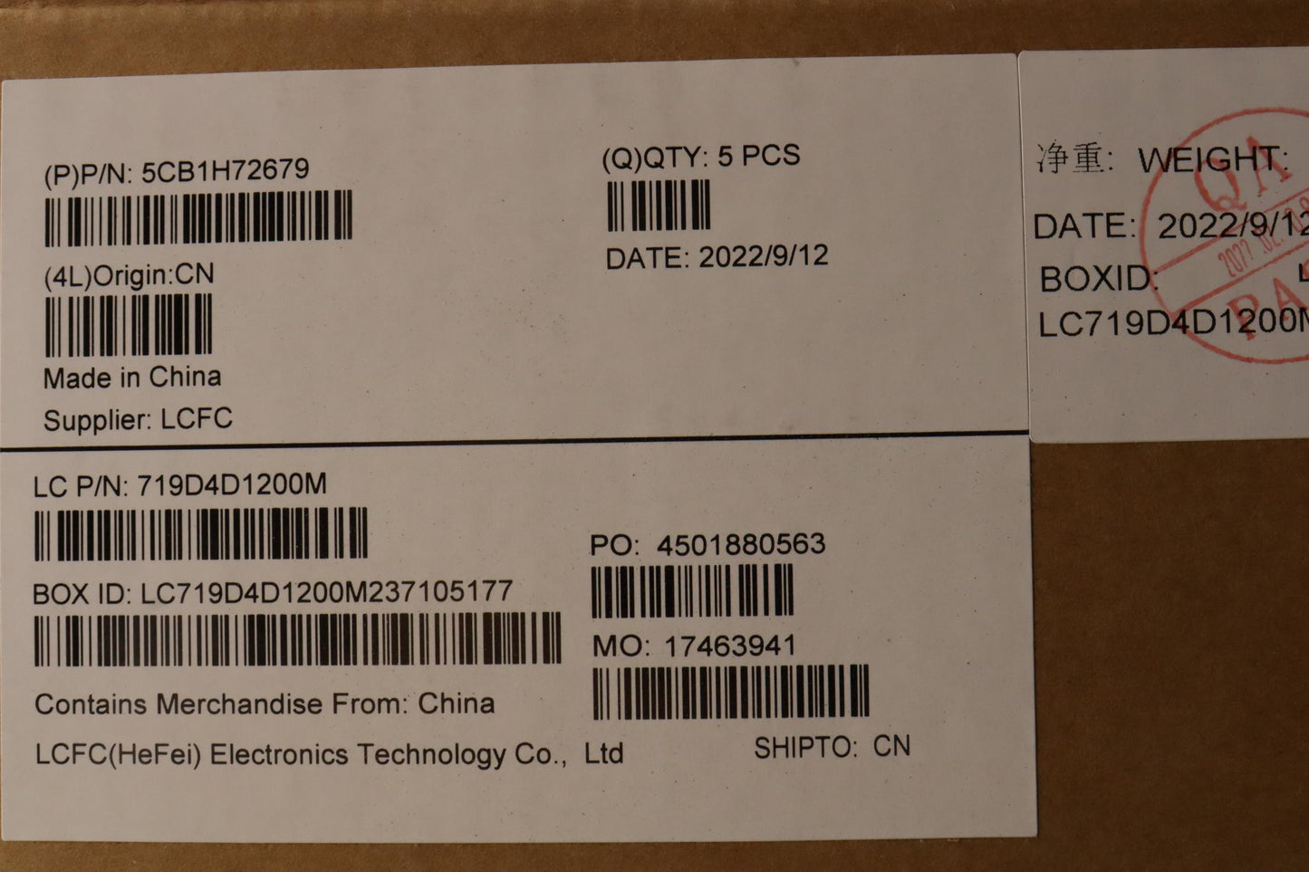 Lenovo Cover Upper Case Assembly Fra - 5CB1H72679