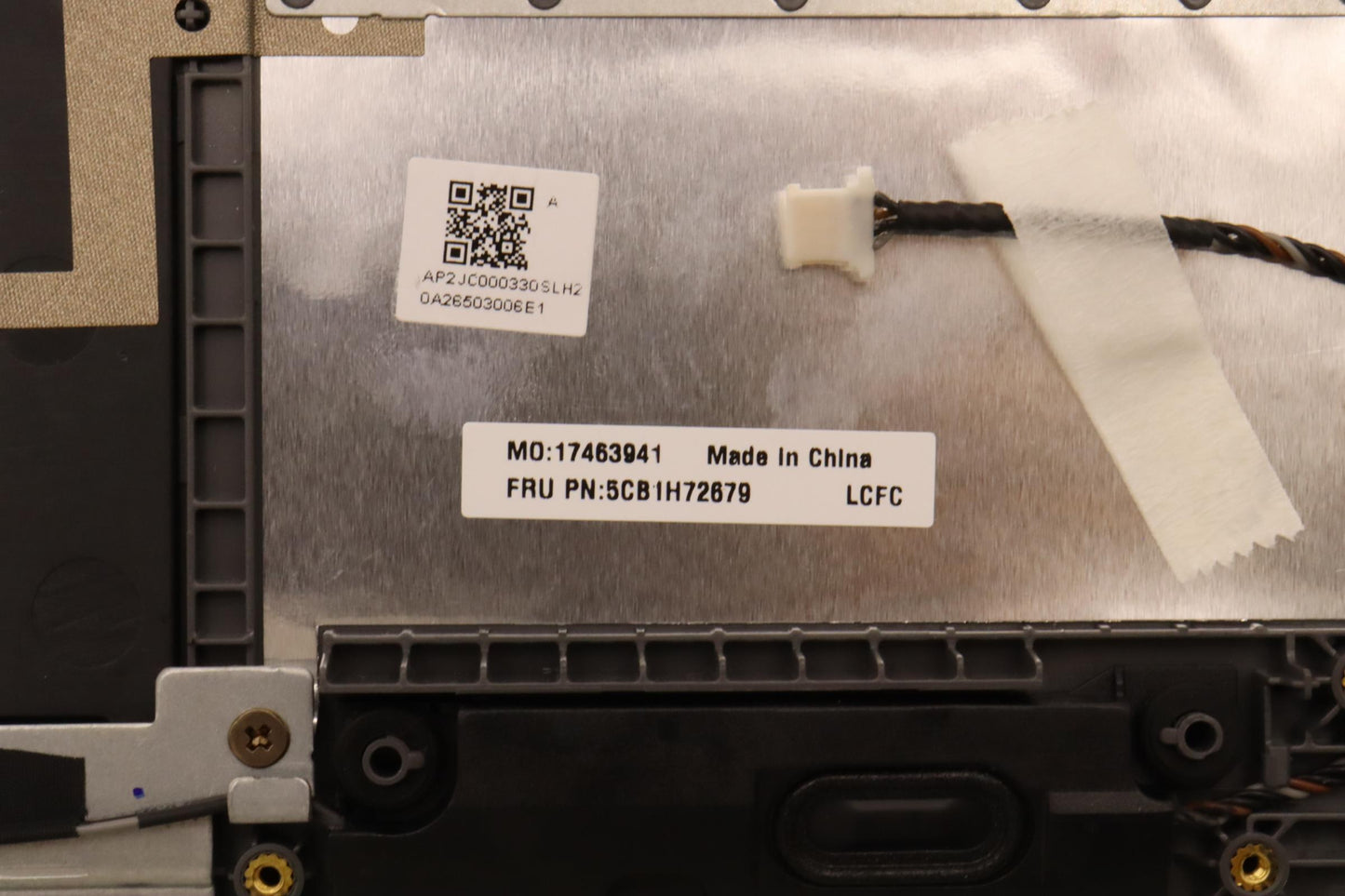 Lenovo Cover Upper Case Assembly Fra - 5CB1H72679