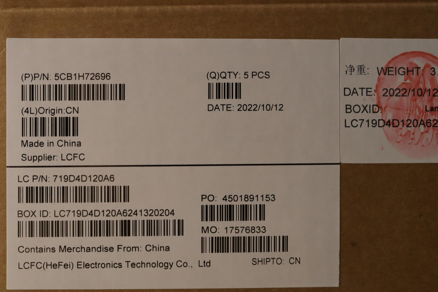 Lenovo Cover Upper Case Assembly Spa - 5CB1H72696