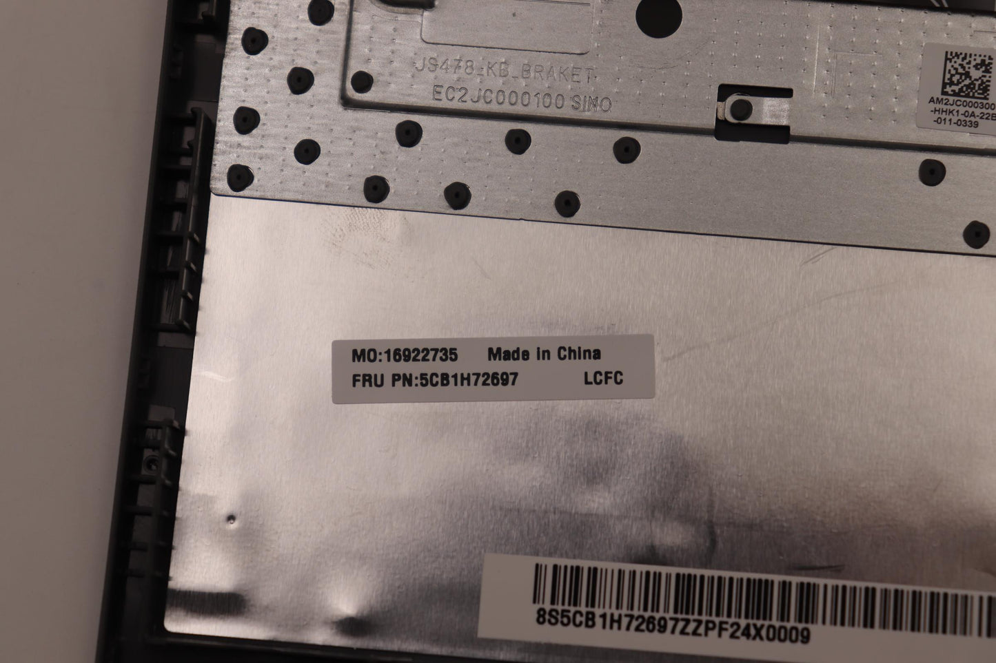 Lenovo Cover Upper Case Assembly Sws - 5CB1H72697