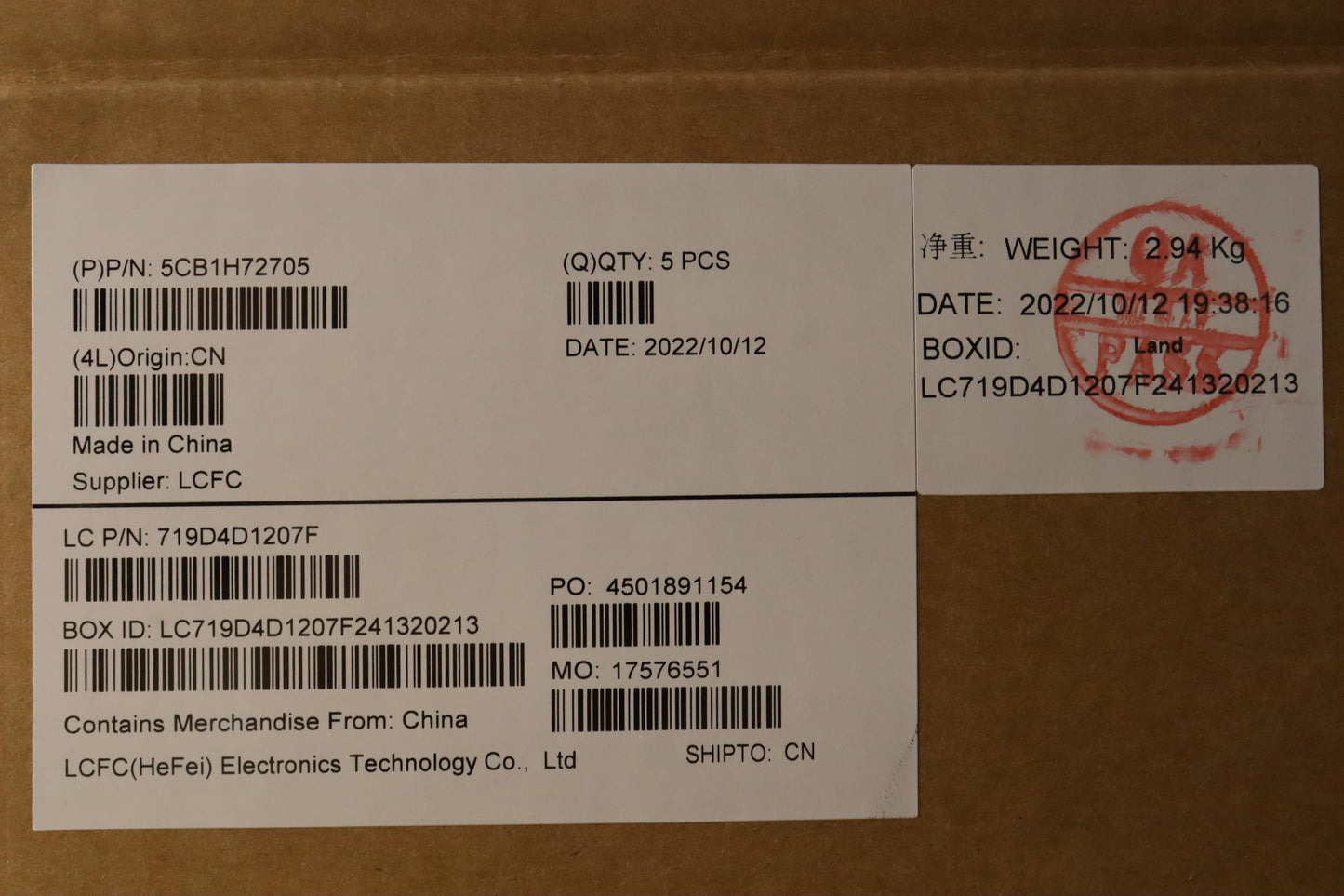 Lenovo Cover Upper Case Assembly Uke - 5CB1H72705