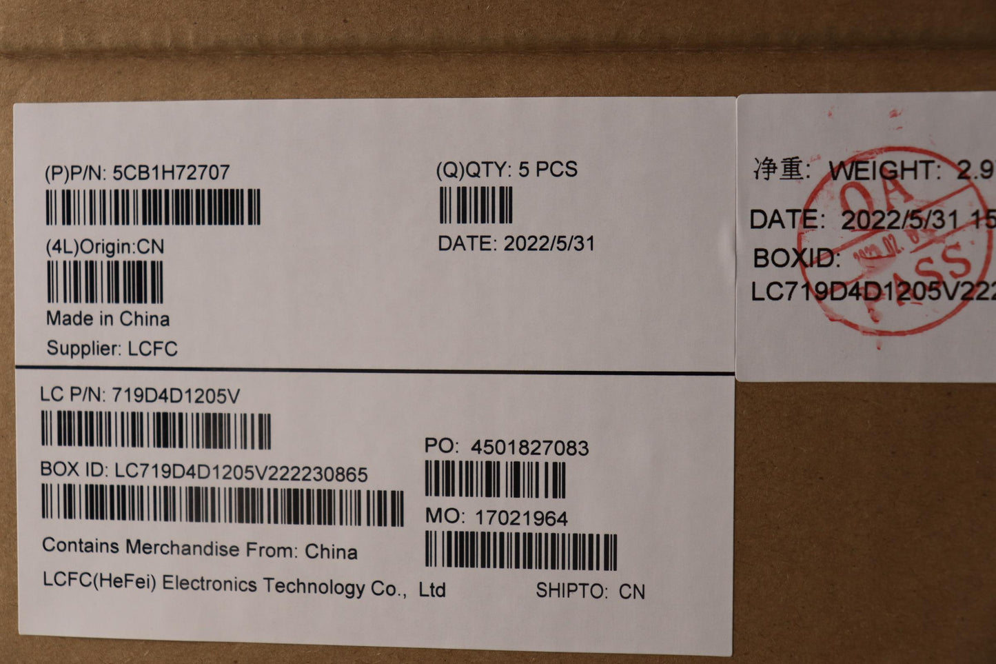 Lenovo Cover Upper Case Assembly Spa - 5CB1H72707