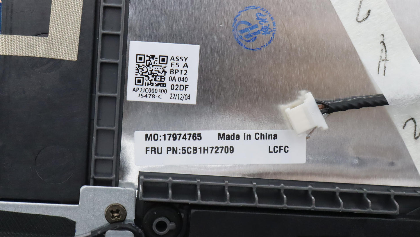 Lenovo Cover Upper Case Assembly Thai - 5CB1H72709