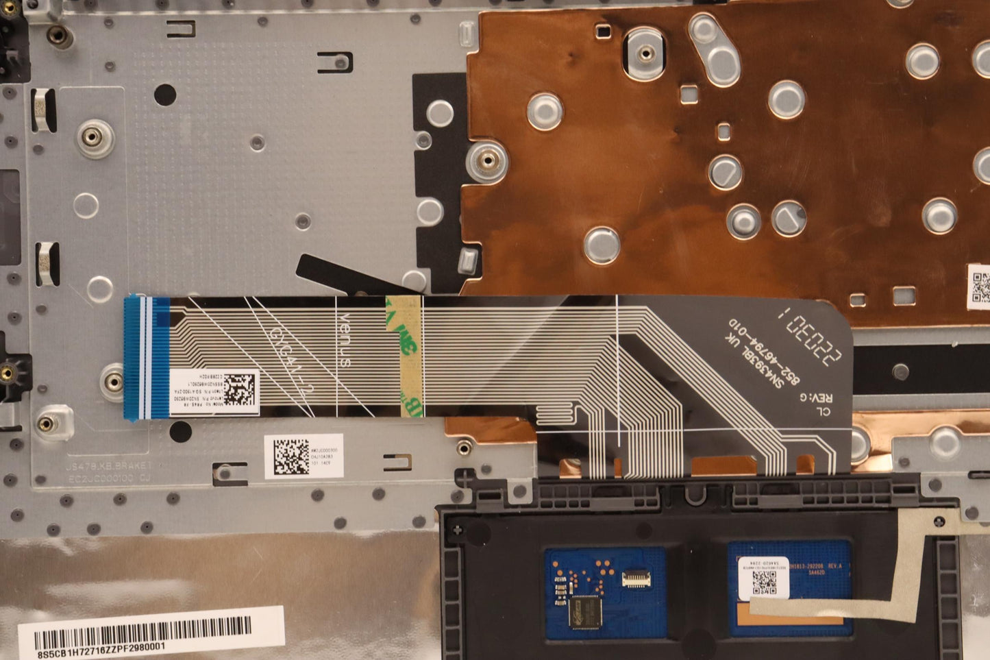 Lenovo Cover Upper Case Assembly Fra - 5CB1H72716