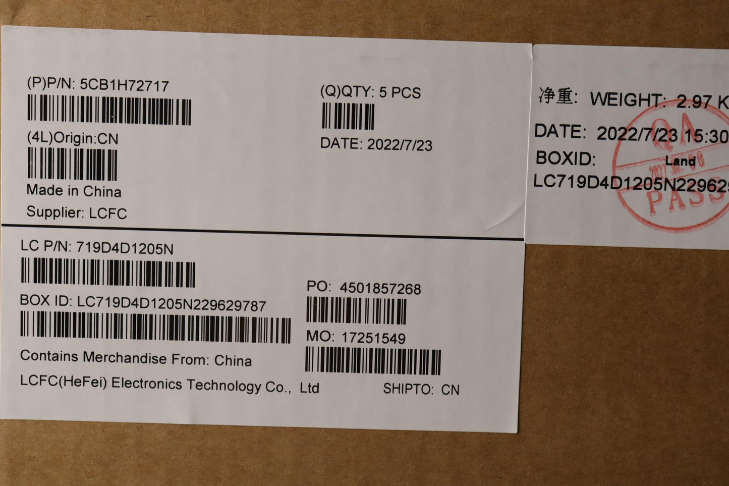 Lenovo Cover Upper Case Assembly Ger - 5CB1H72717