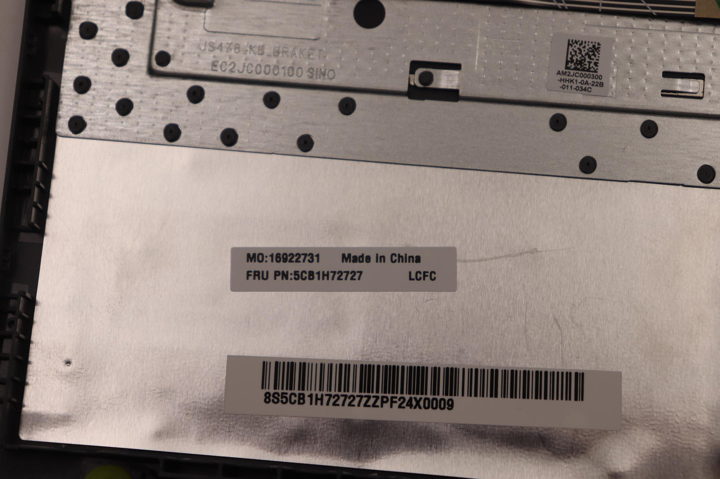 Lenovo Cover Upper Case Assembly Sws - 5CB1H72727