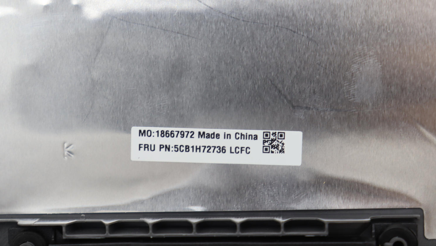 Lenovo Cover Upper Case Assembly Bel - 5CB1H72736