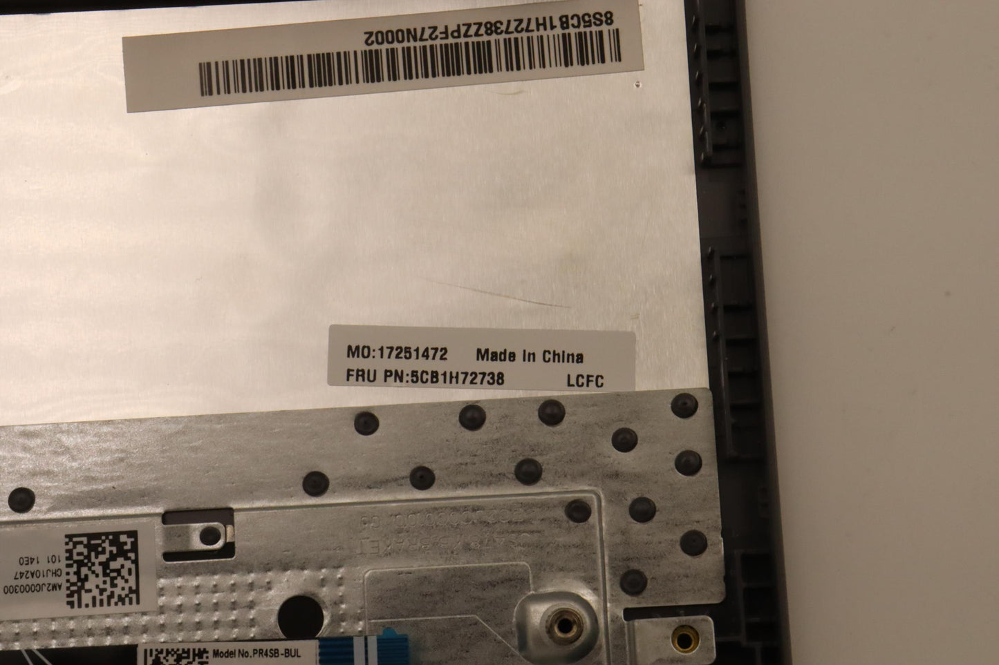 Lenovo Cover Upper Case Assembly Bul - 5CB1H72738