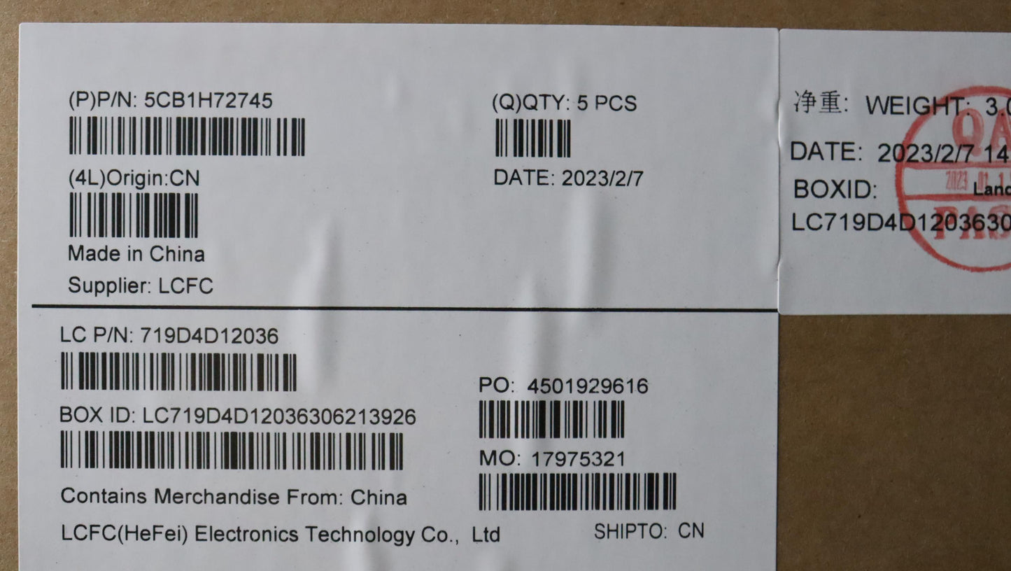 Lenovo Cover Upper Case Assembly Ger - 5CB1H72745