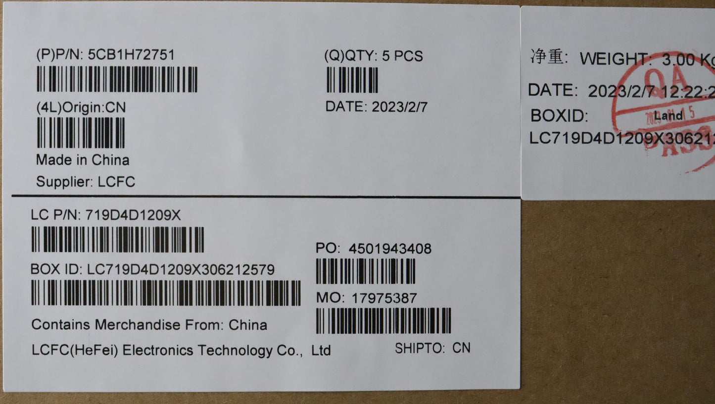 Lenovo Cover Upper Case Assembly Ita - 5CB1H72751