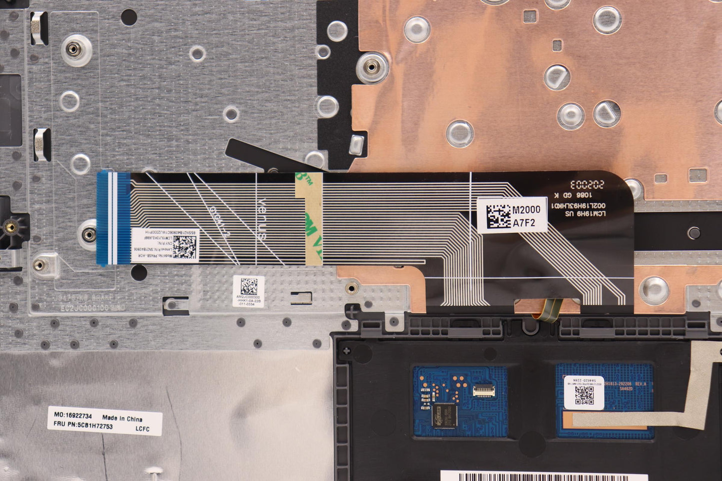 Lenovo Cover Upper Case Assembly Kor - 5CB1H72753