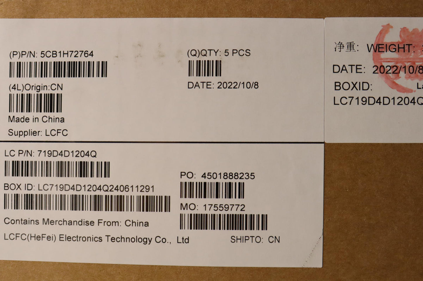 Lenovo Cover Upper Case Assembly Uke - 5CB1H72764